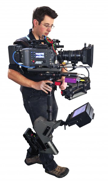 Steadicam Operator John Fry with Master Steadicam & Arri Alexa camera