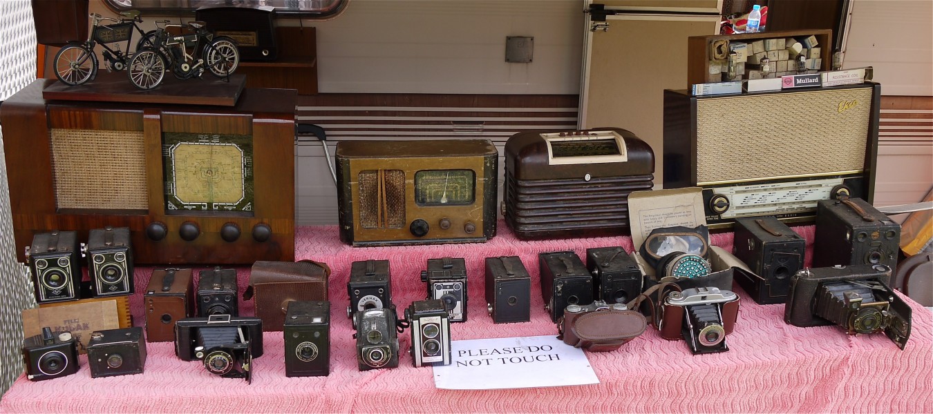 Vintage Cameras and Radios