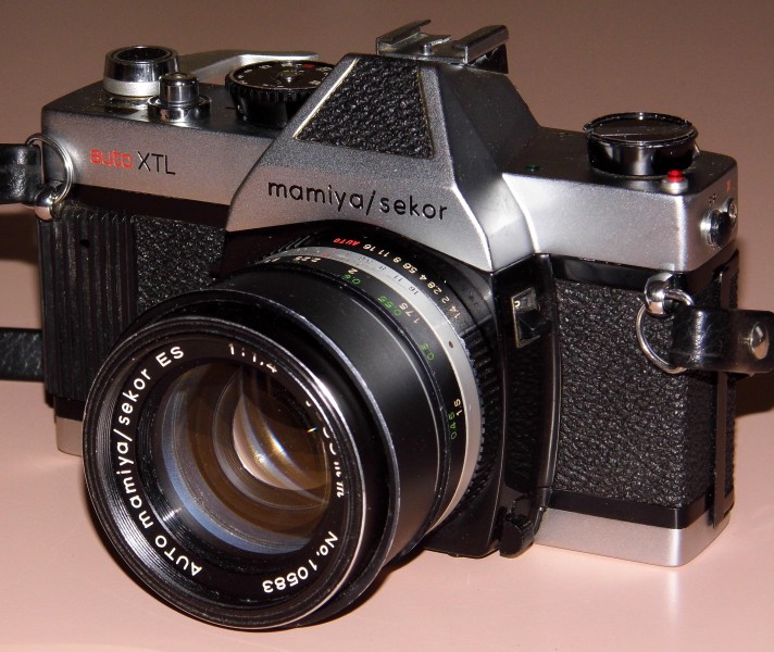 Vintage Mamiya-Sekor Auto XTL 35mm SLR Camera, Made In Japan, Circa 1971 (13544977303)