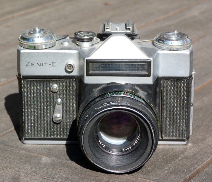 Zenit - E camera with Helios 44-2 lens
