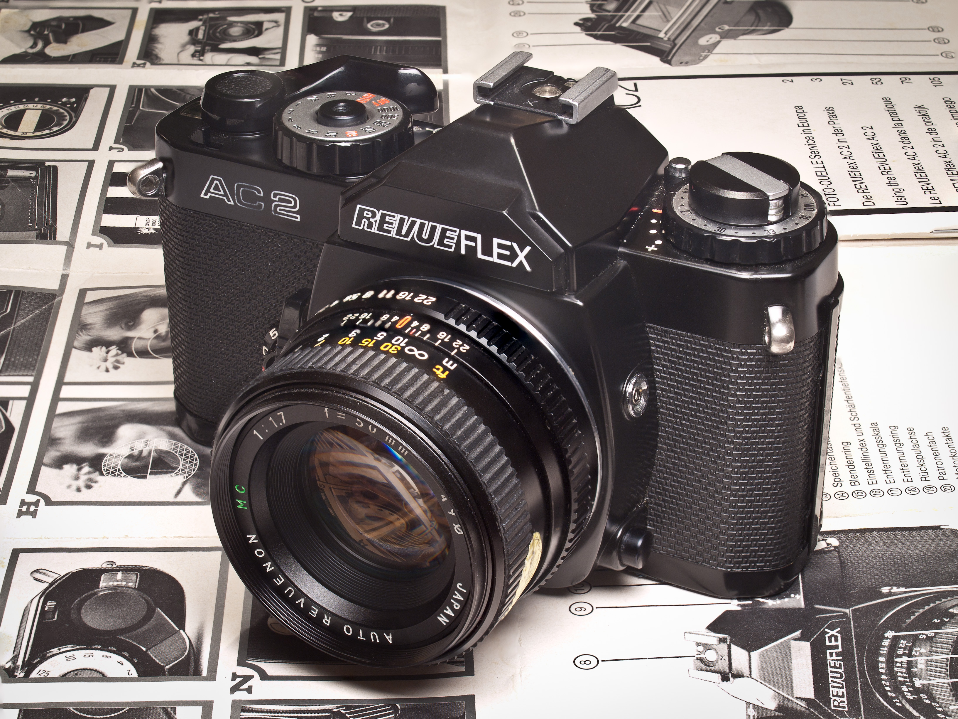 Revueflex AC2 on user manual
