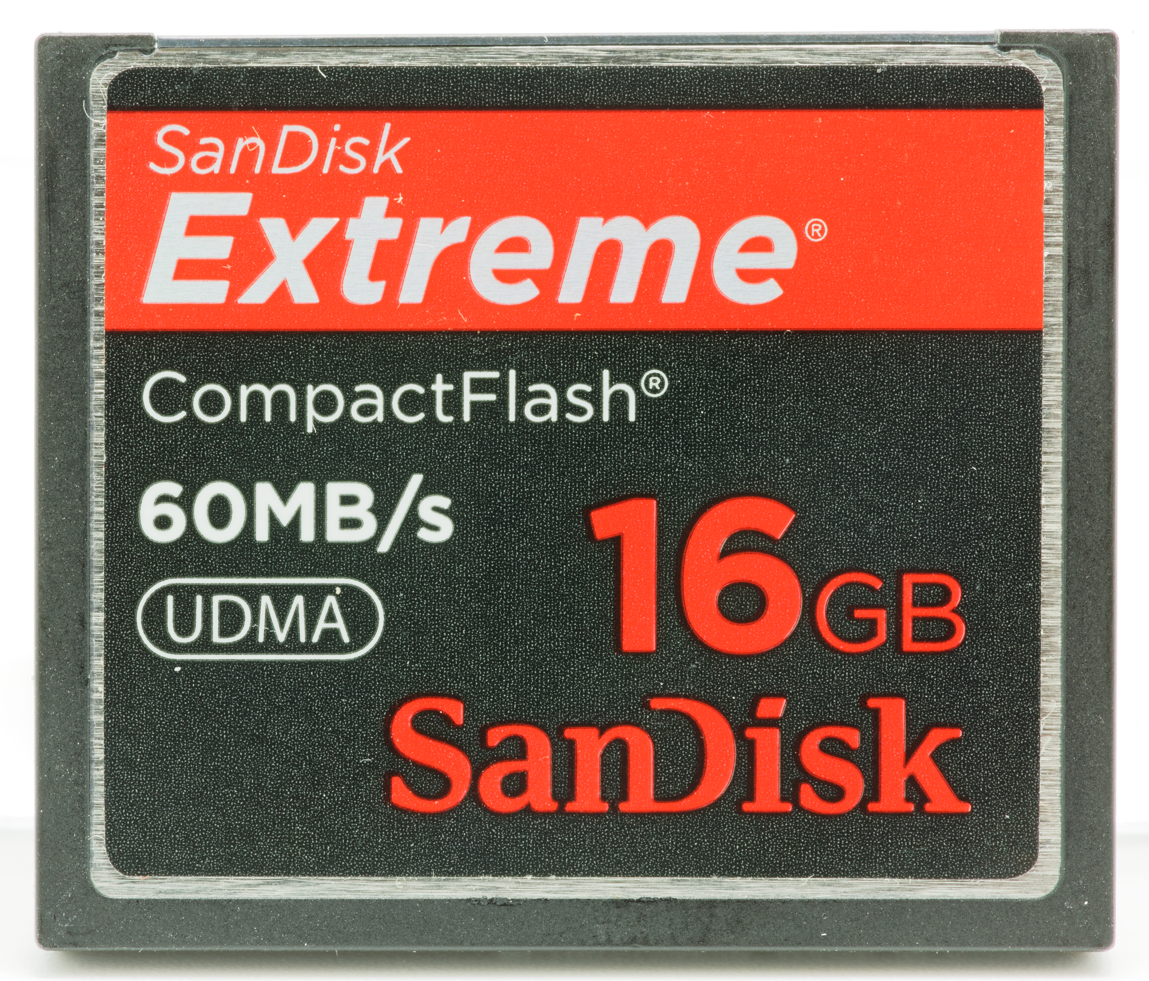 SANDISK Extreme CompactFlash card 16 GB 60 MBs - 2015 - 005