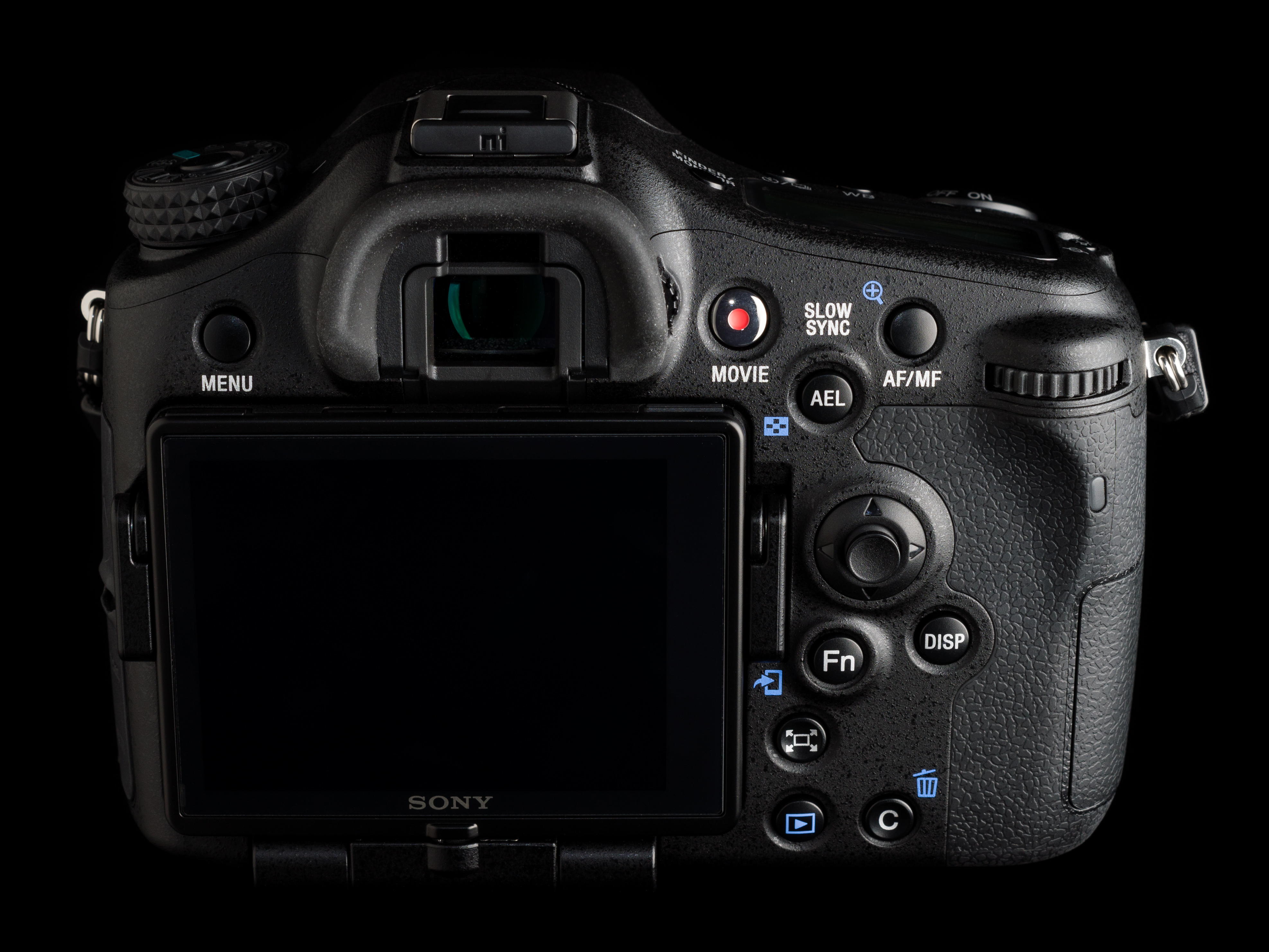 Sony A77 II - rear