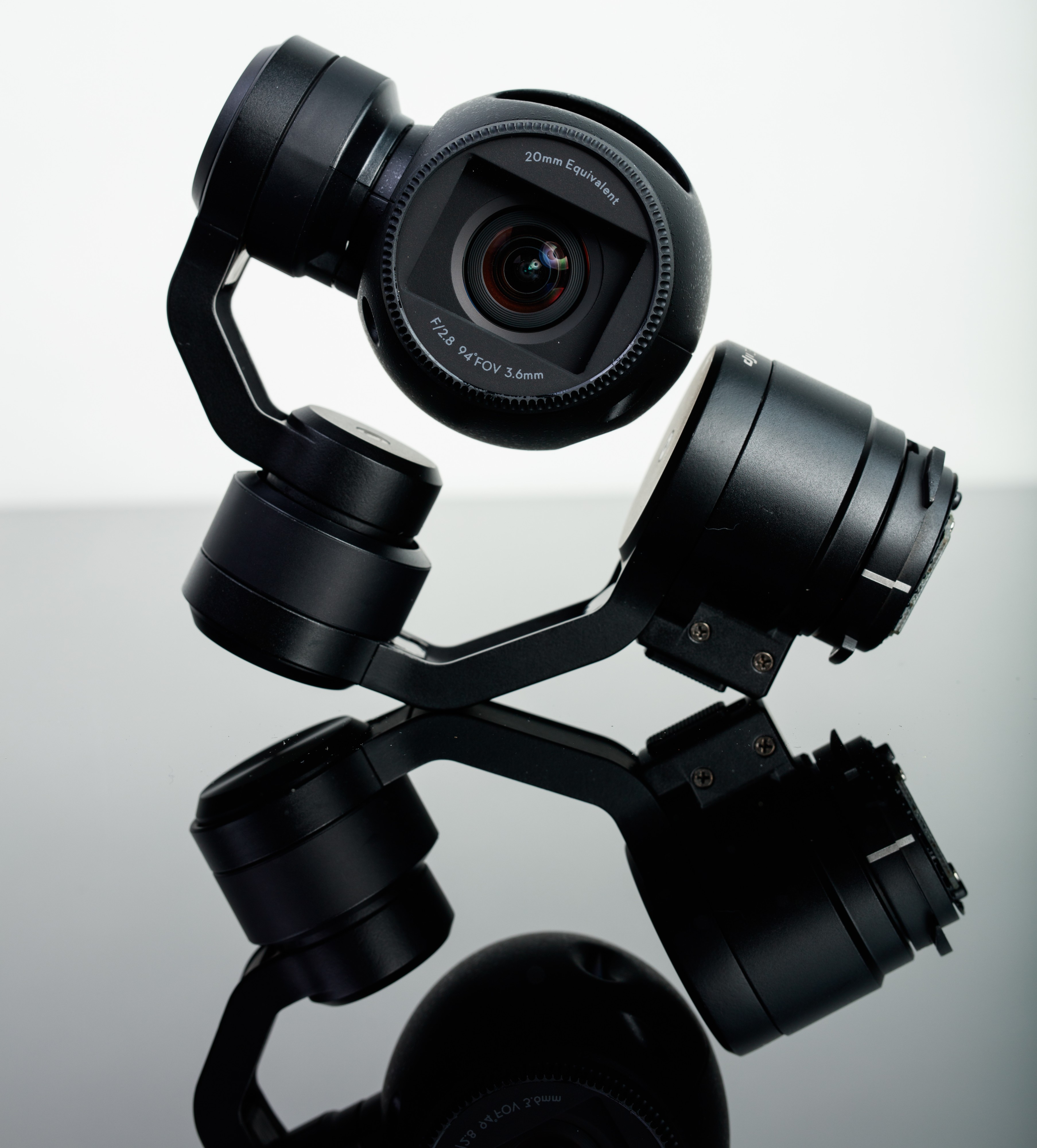 DJI OSMO camera and gimbal