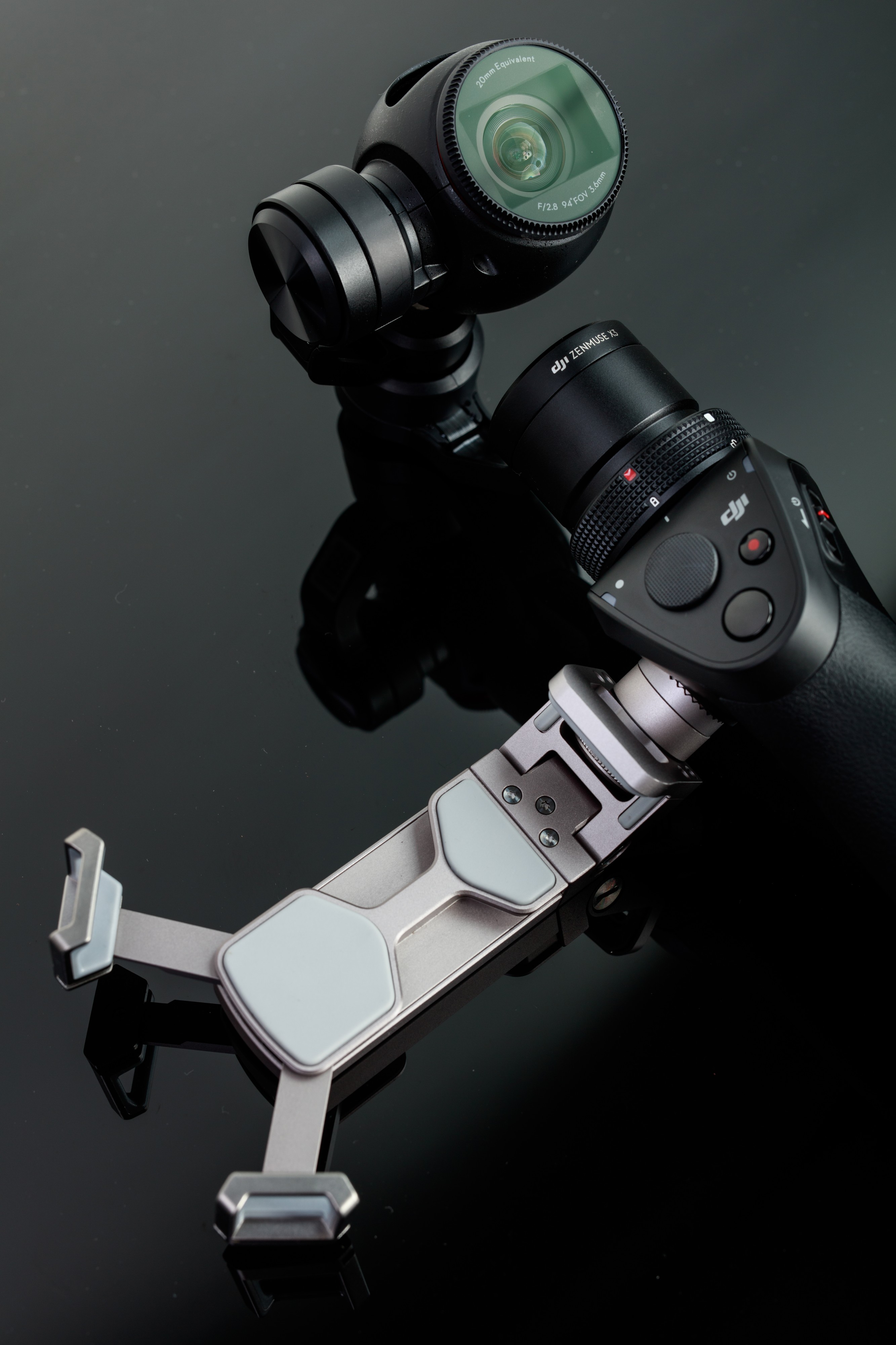 DJI OSMO laying down