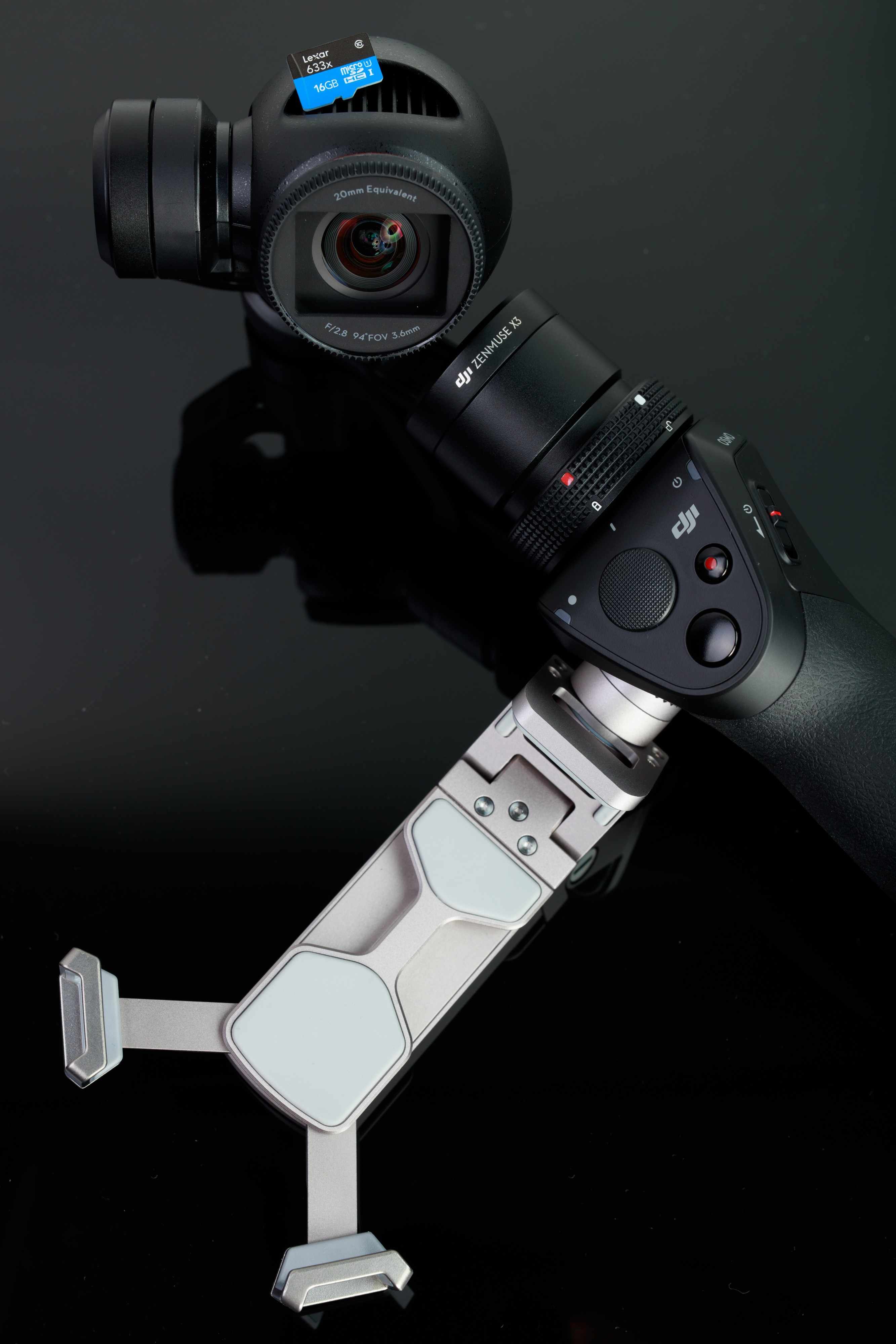 DJI OSMO with SD card