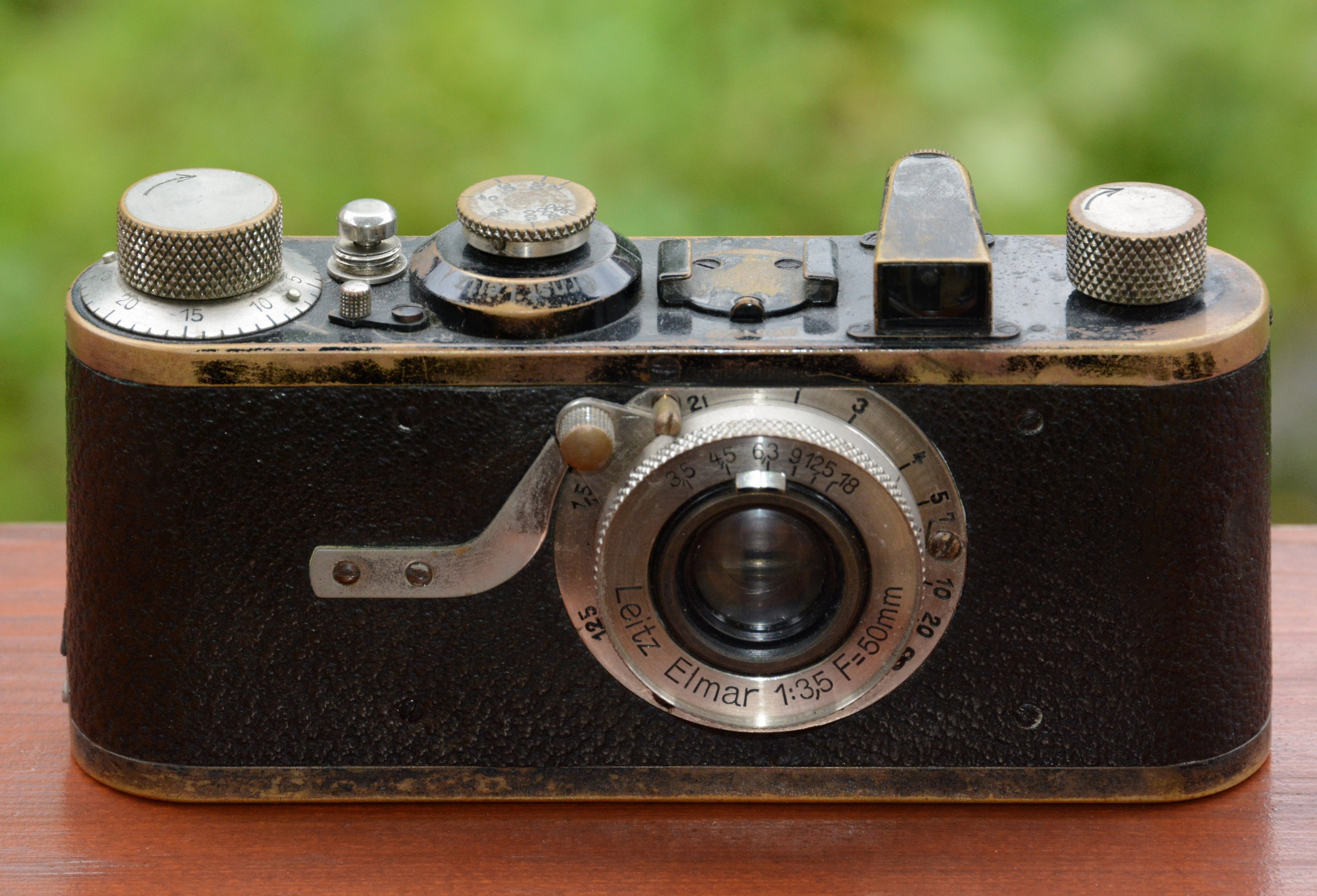 Leica I mit Objektiv Leitz Elmar 3,5 50mm, 1926-27