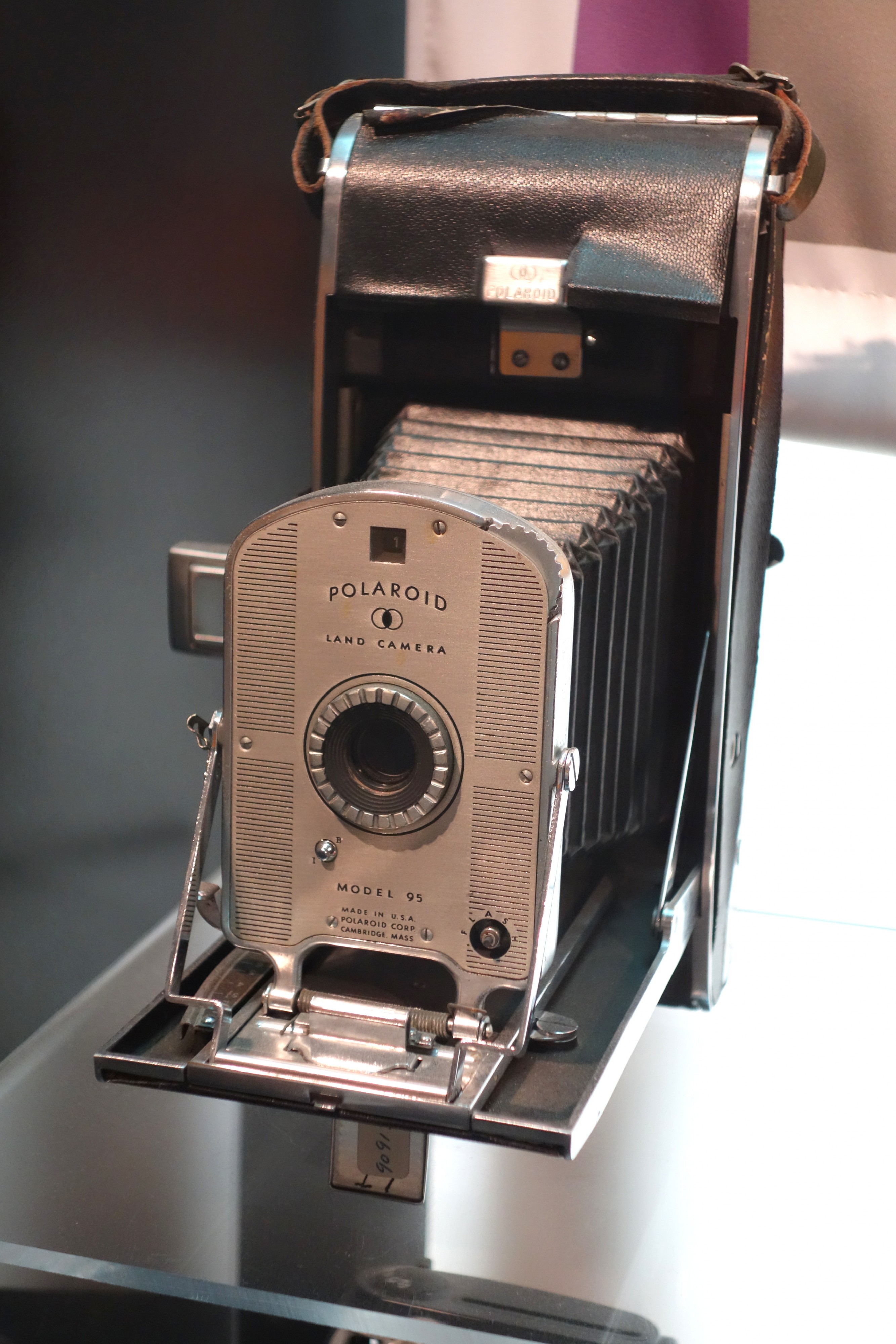 Polaroid Land Camera Model 95 - MIT Museum - DSC03766