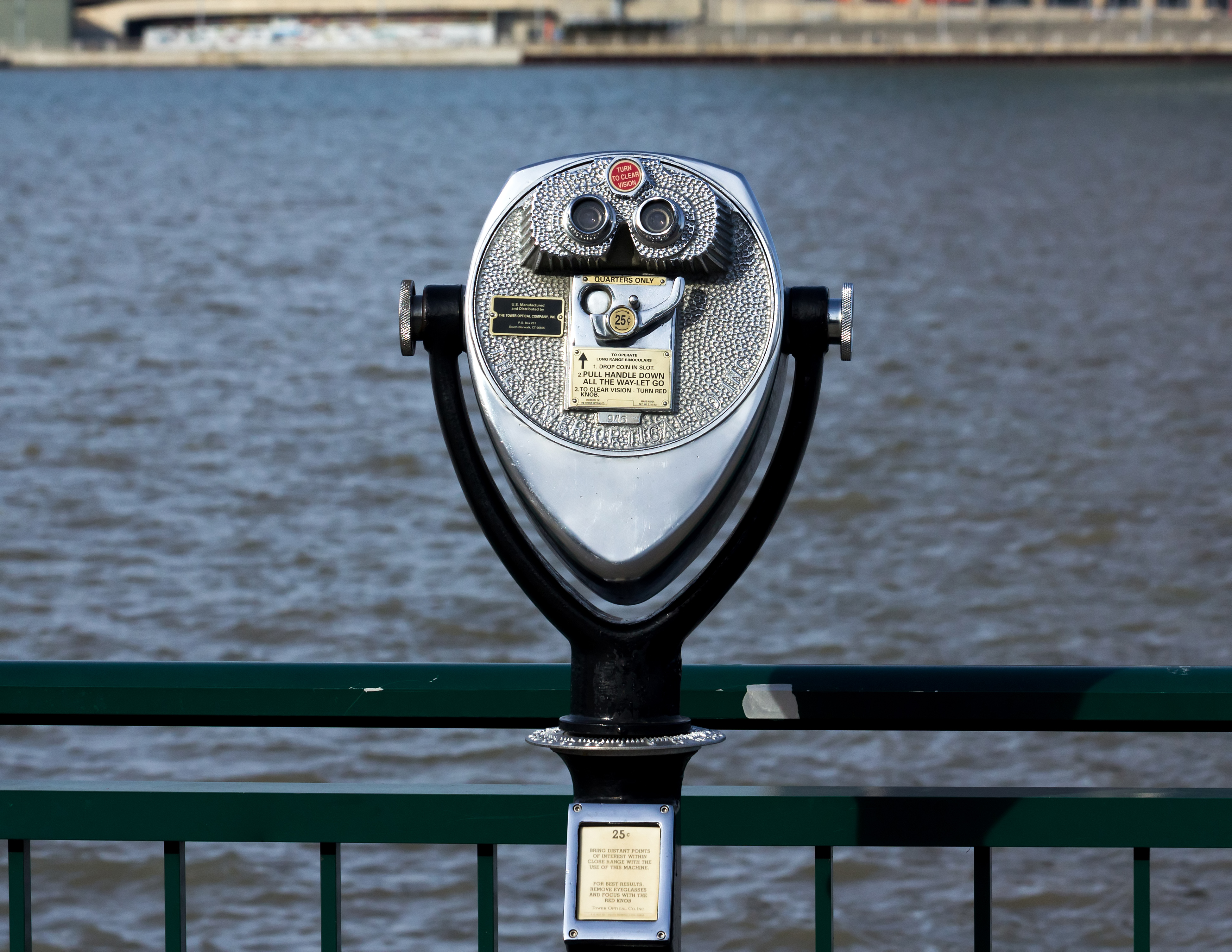 Tower viewer, Windsor city waterfront, 2014-12-07
