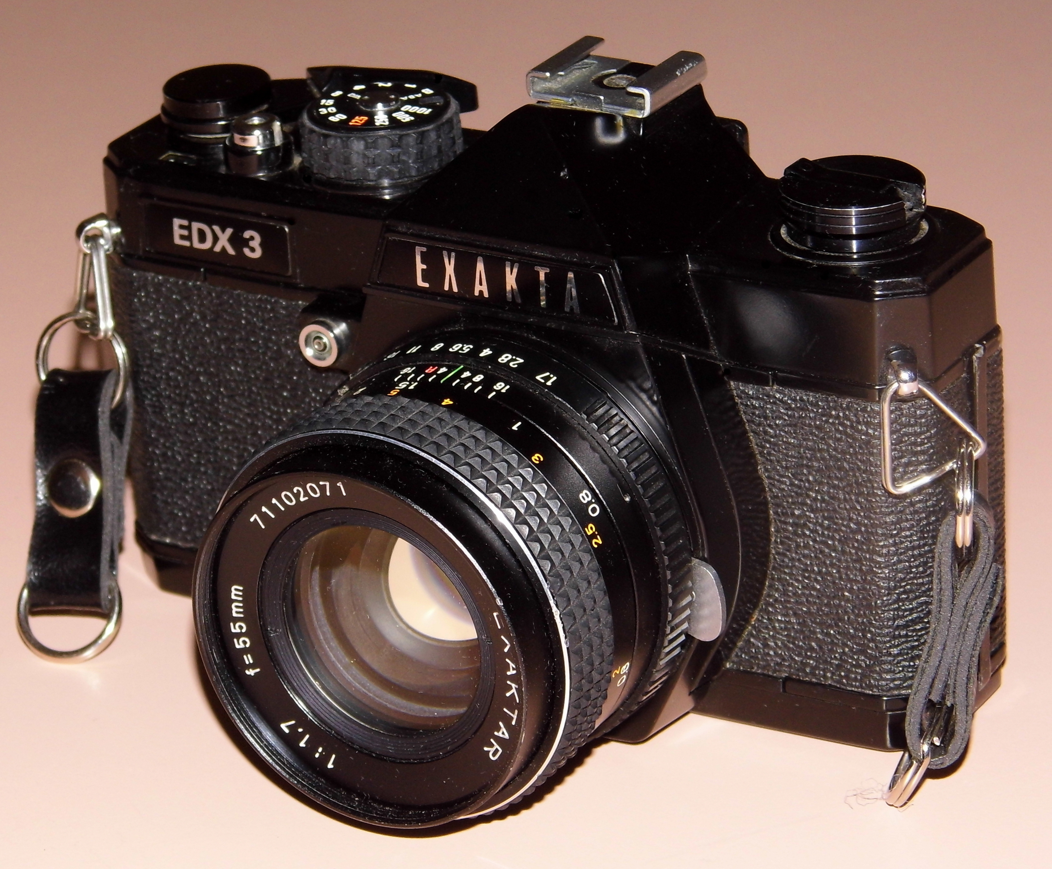 Vintage Exakta 35mm SLR Film Camera, Model EDX 3, Made In Japan (15958319152)