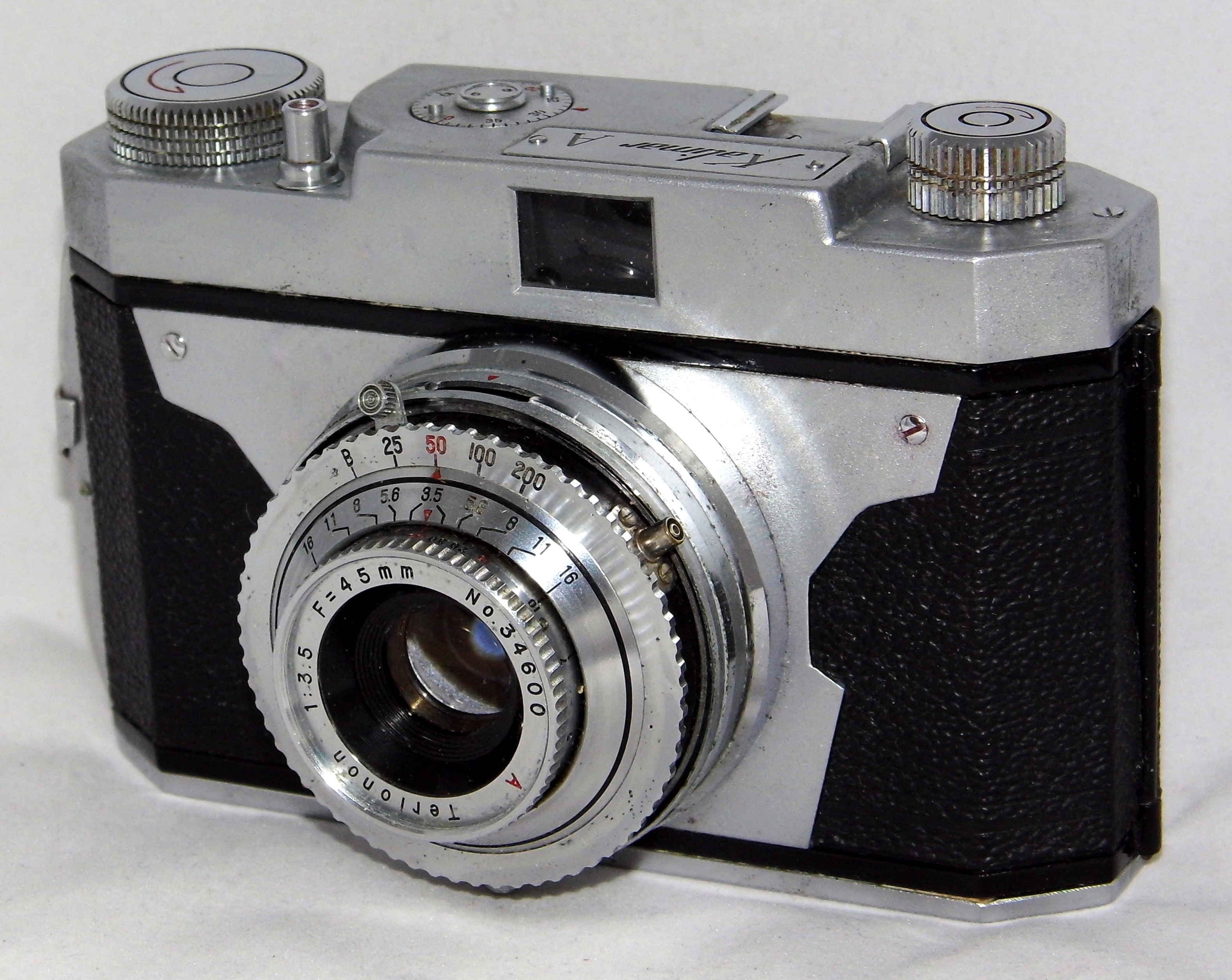 Vintage Kalimar A 35mm Film Camera, Made In Japan By Taisei Koki (T.K.C.), Circa 1950s (20654756773)