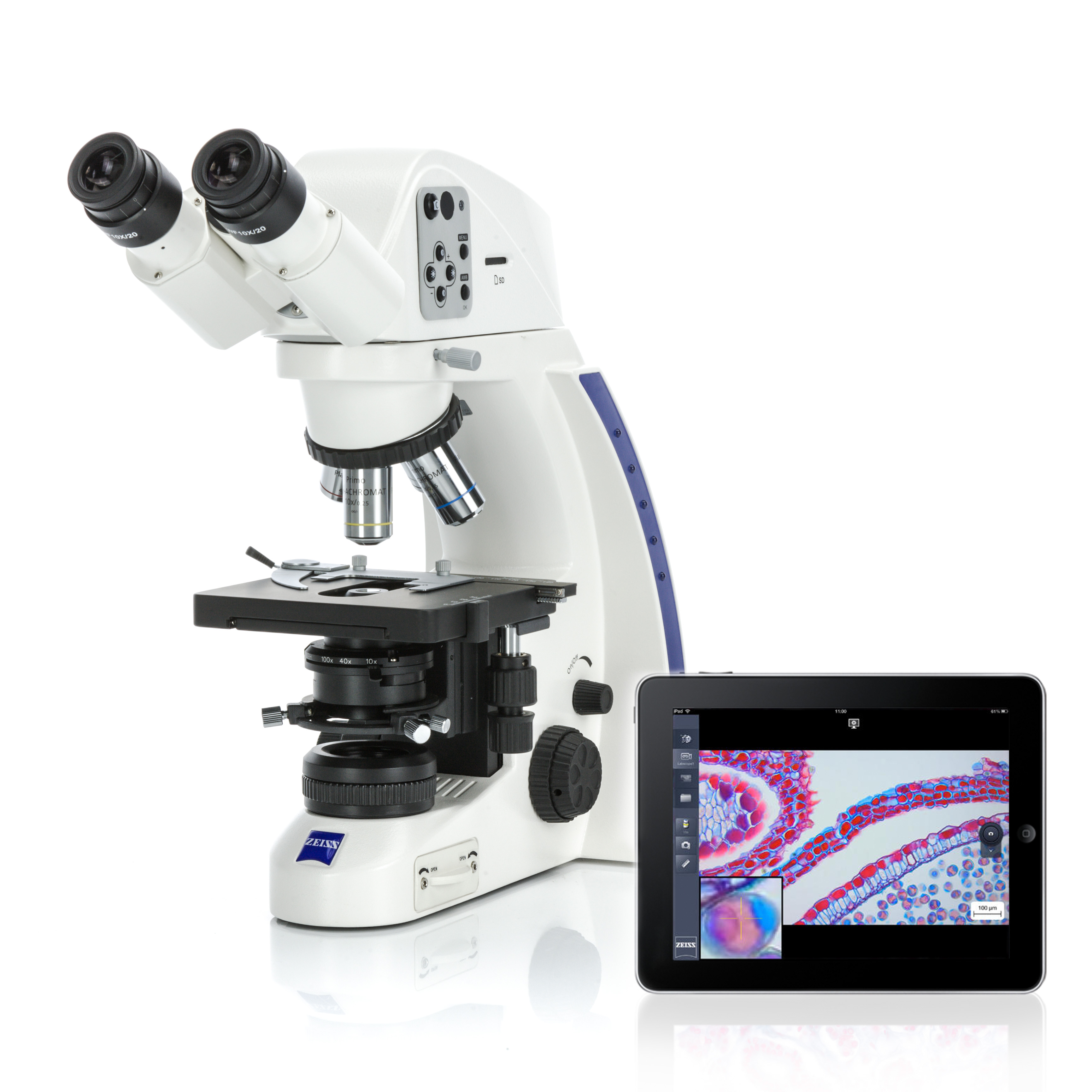 ZEISS Primo Star HDcam with Labscope imaging app (28916004844)