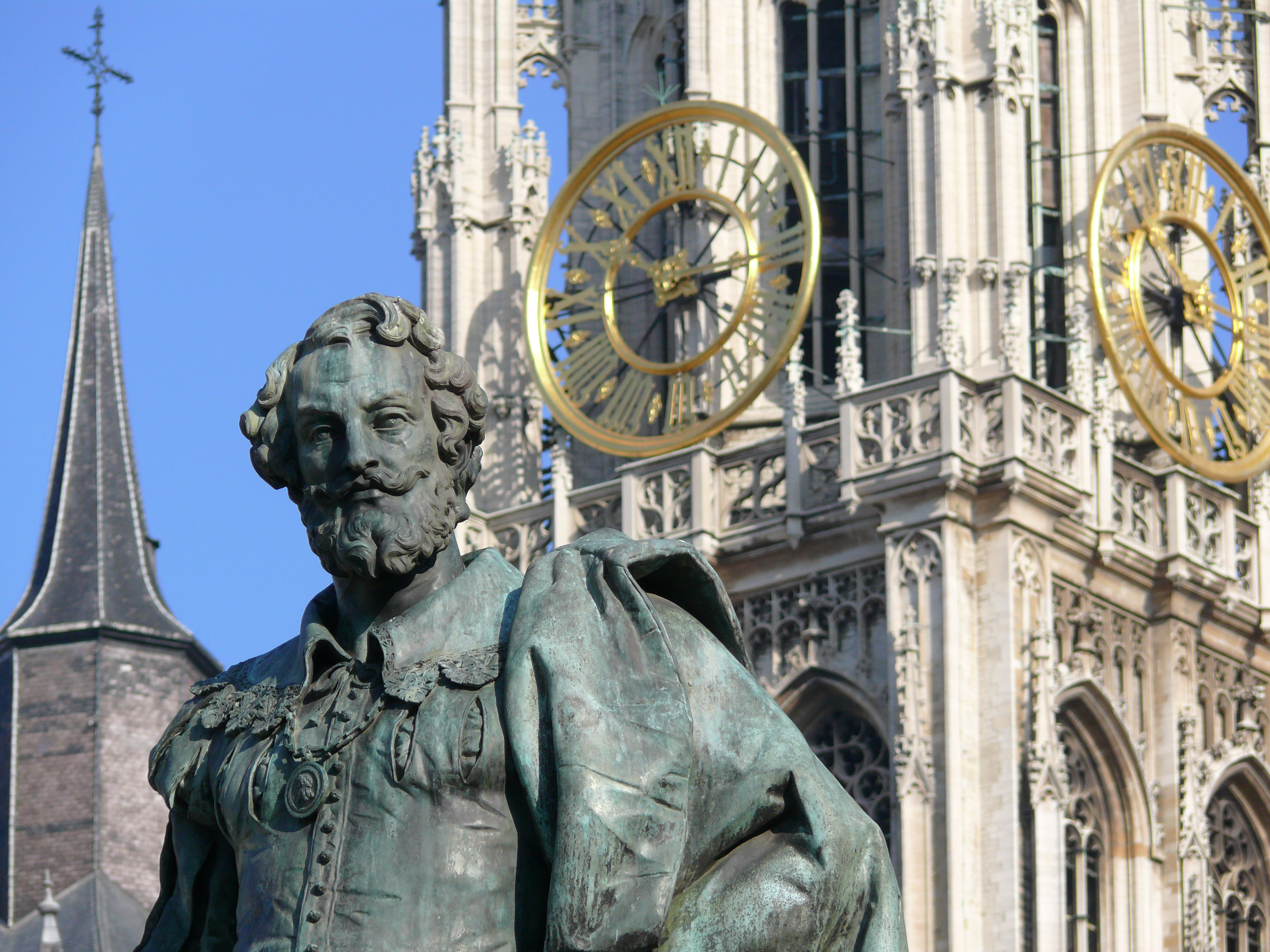 Antwerpen rubens met kathedraal2