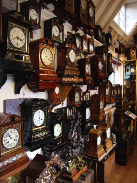 Cuckooland Musuem clocks by Kirsty Davies