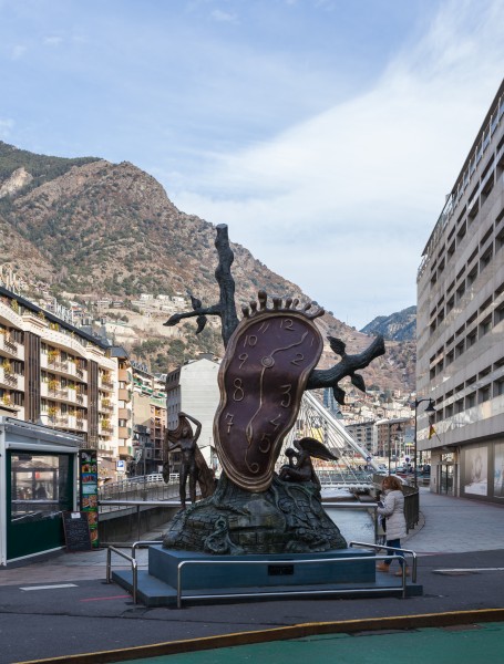 Reloj Derretido, Andorra la Vieja, Andorra, 2013-12-29, DD 01