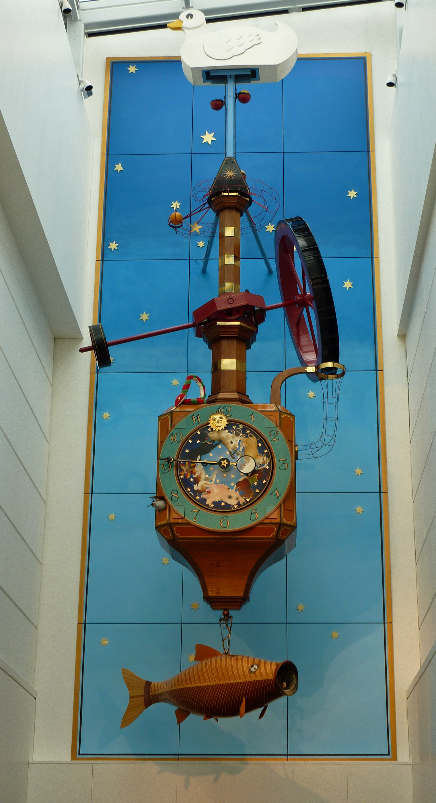 Wishing Fish Clock Cheltenham 1