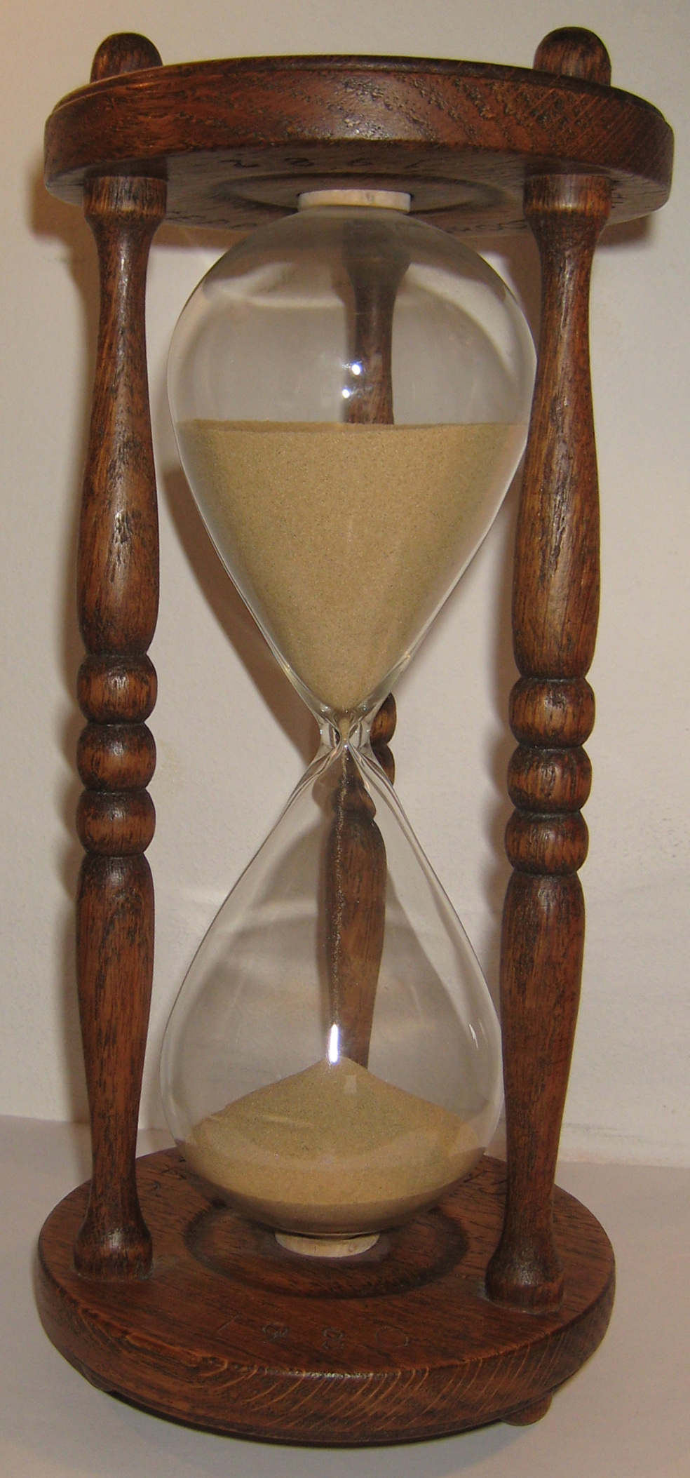 Wooden hourglass 2