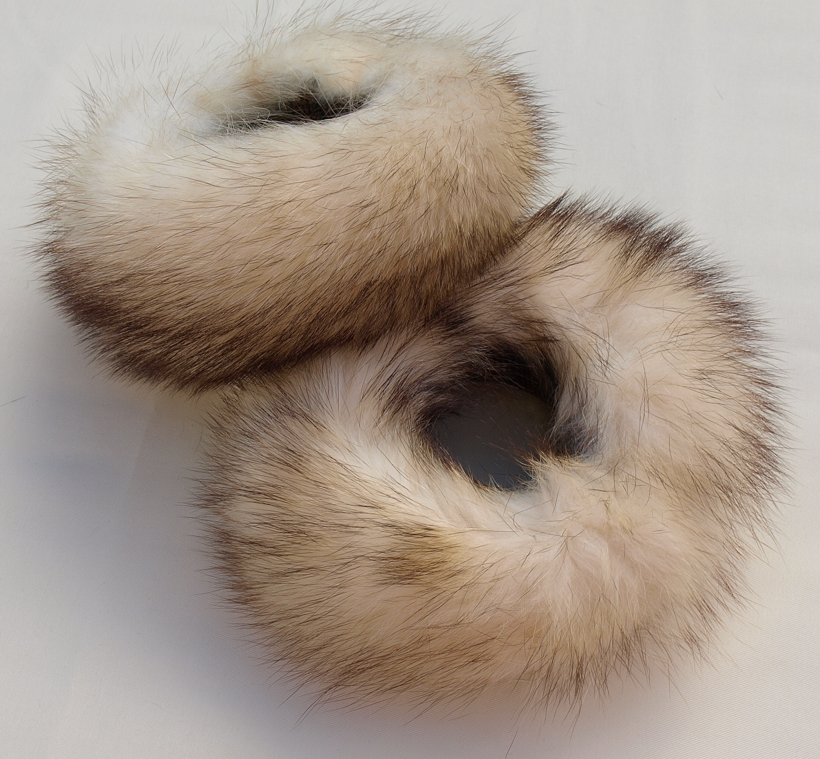 Fitch fur sleeves