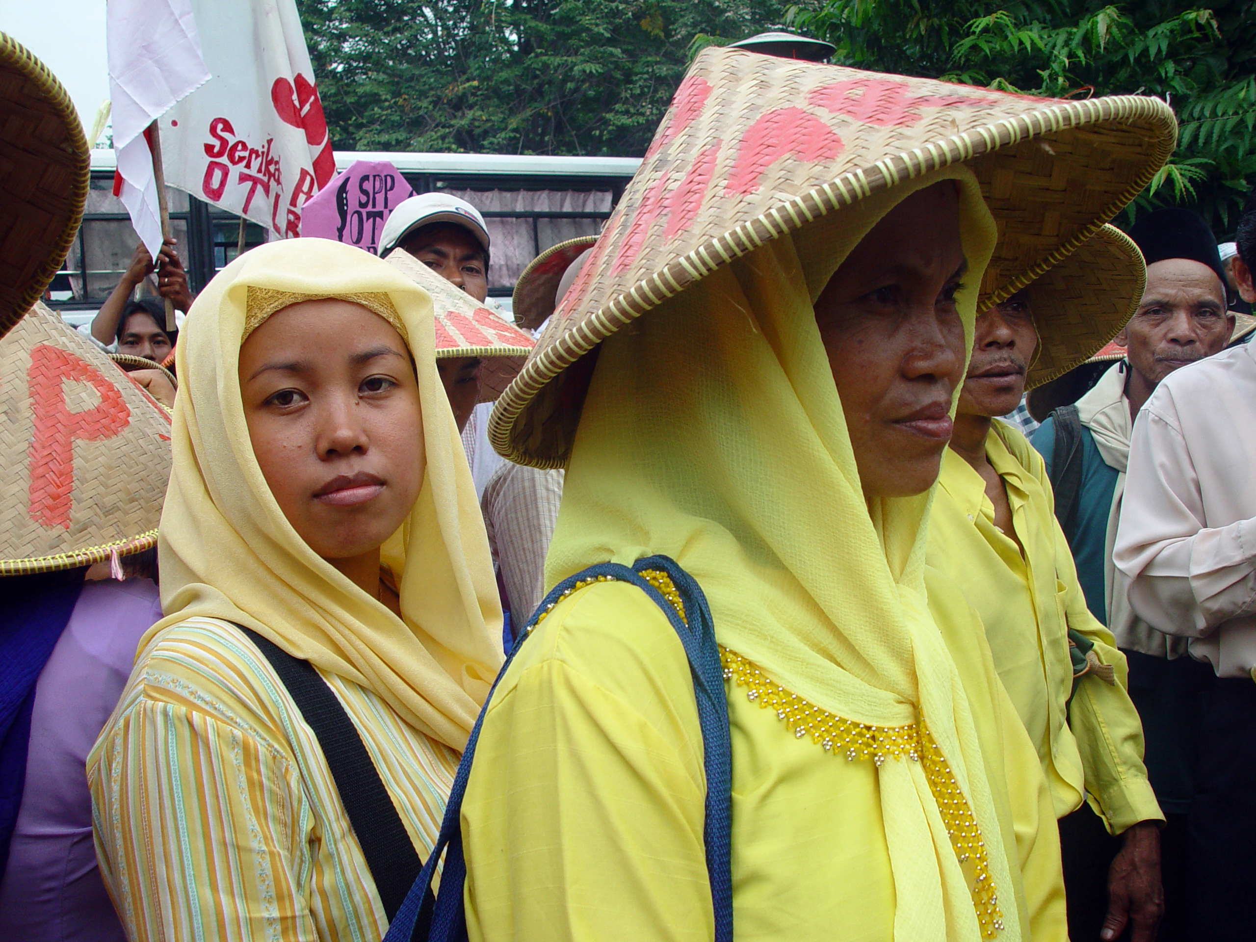 Jakarta farmers protest10