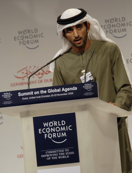 H.H. Sheikh Hamdan Bin Mohammed Bin Rashid Al Maktoum in Summit on the Global Agenda