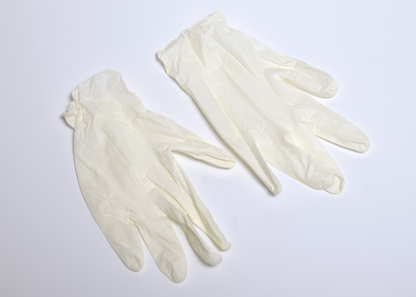 Latex gloves-pair