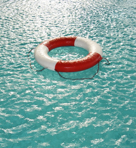 Lifebelt in Water