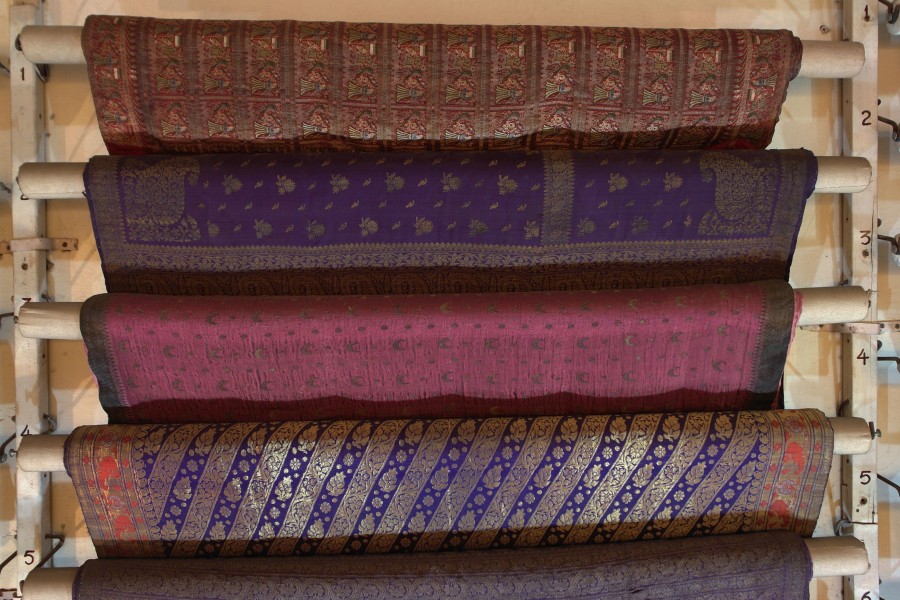 Saris 12, Crafts Museum, New Delhi, India
