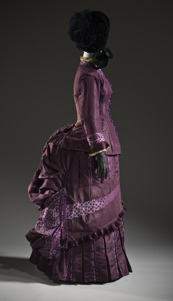 Woman's dress c. 1885