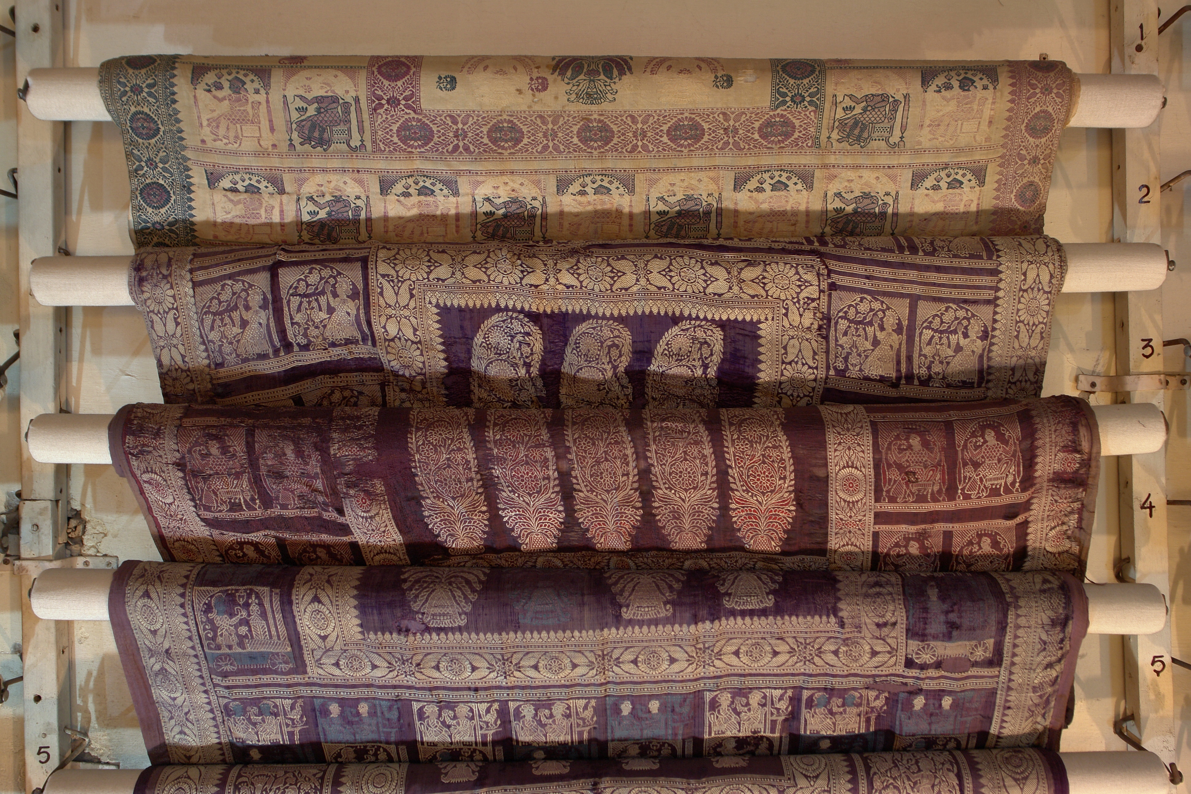 Saris 4, Crafts Museum, New Delhi, India