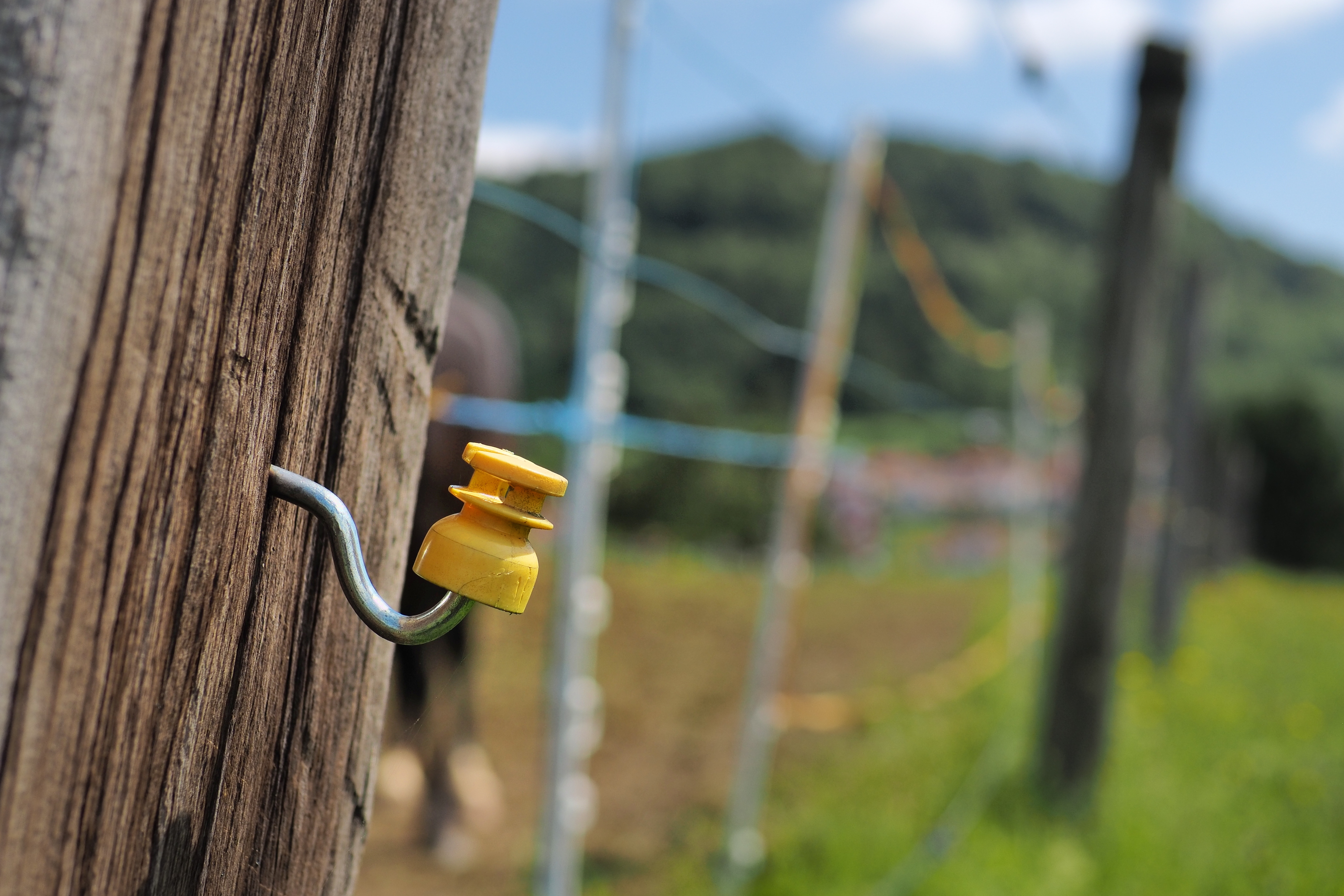 2014 Insulator electric fence yellow