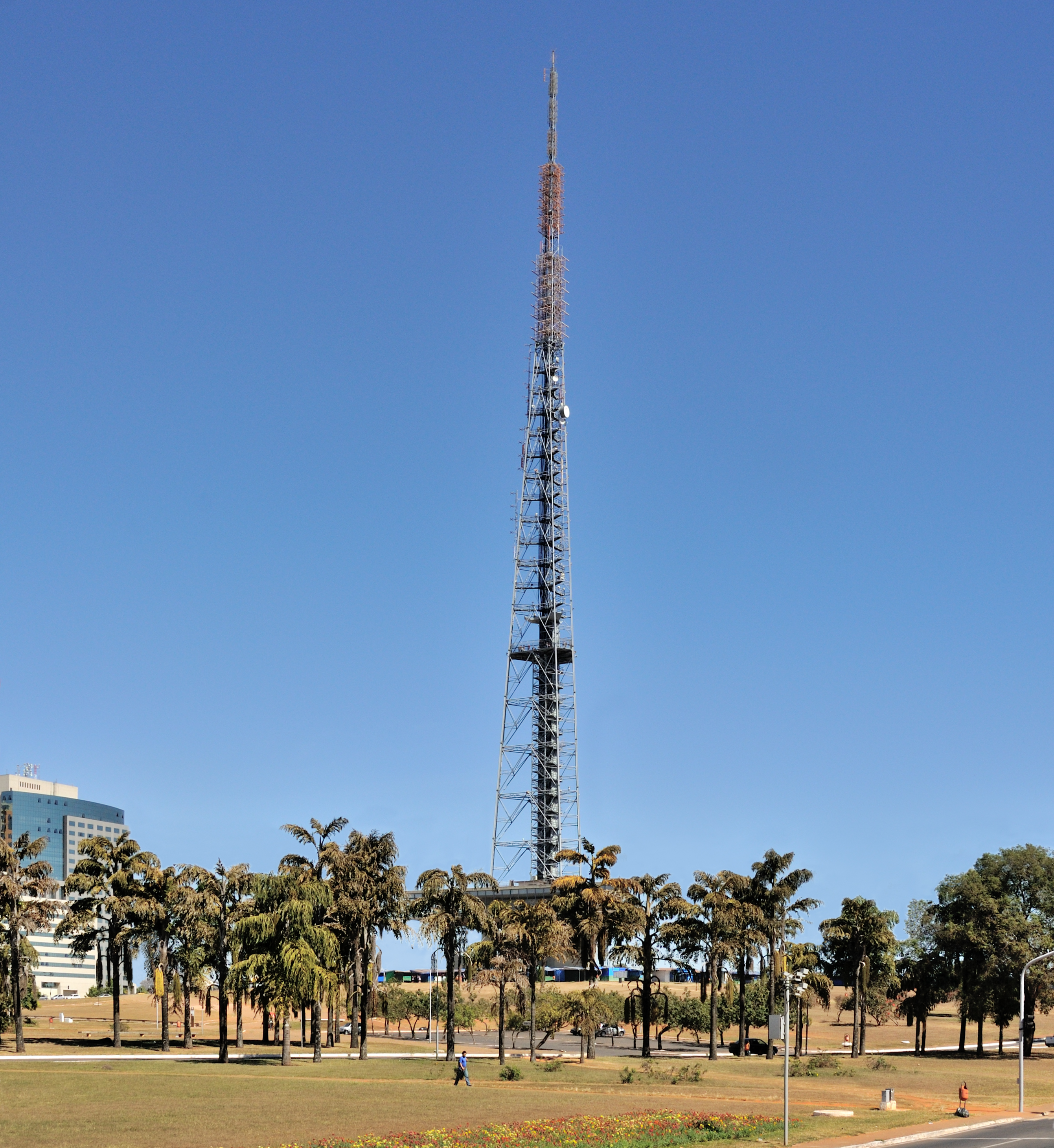 Brasilia TV Tower from West 2009