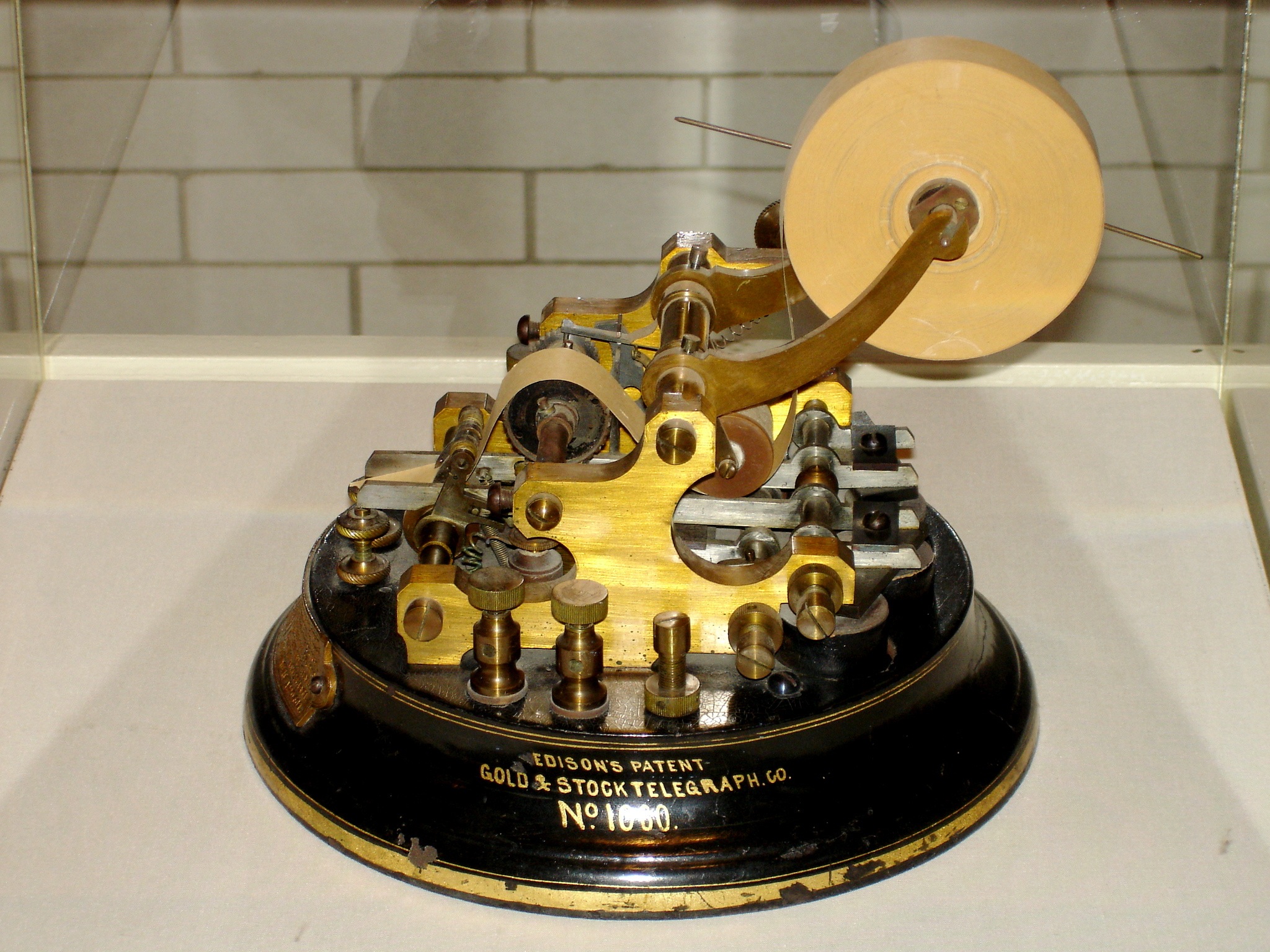 Edison Stock Telegraph Ticker
