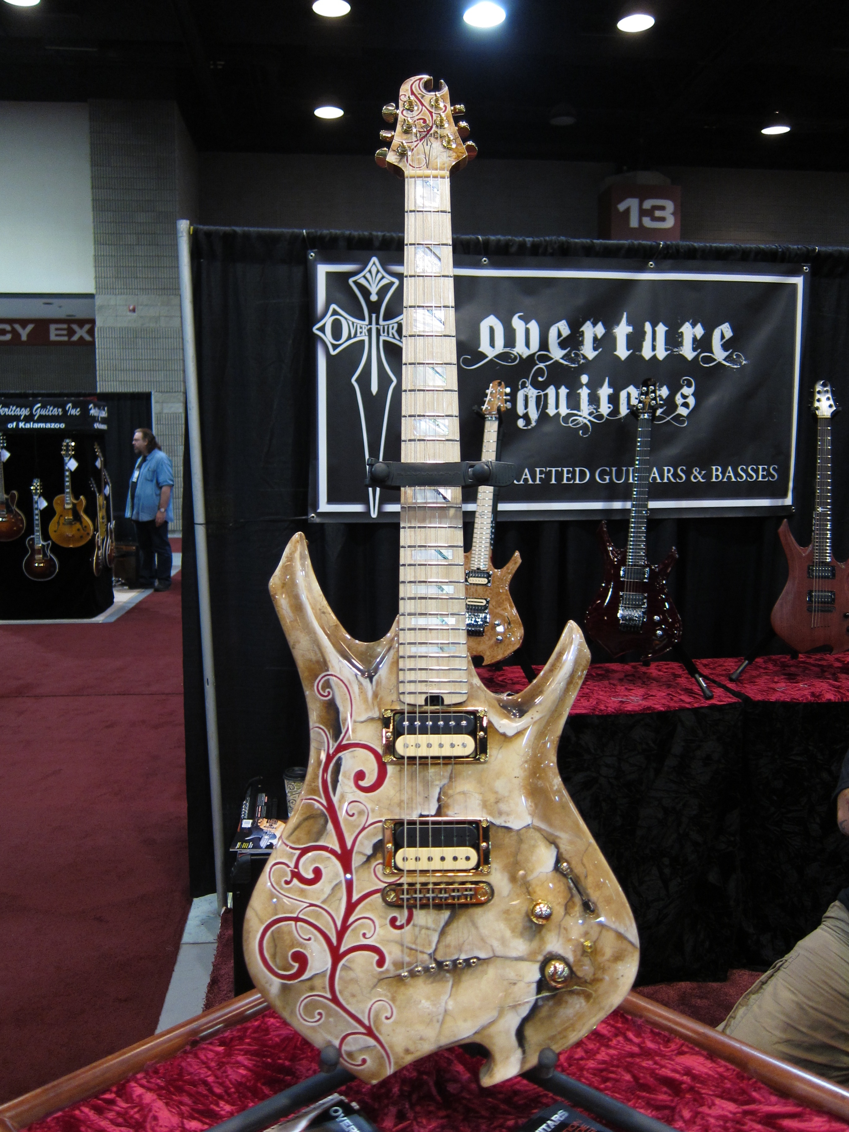 Overture guitar, 2010 Summer NAMM