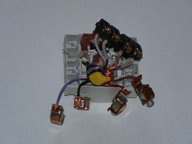 Disassembled General Electric RCD