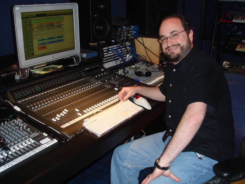 Jeremy D Silverman in Studio