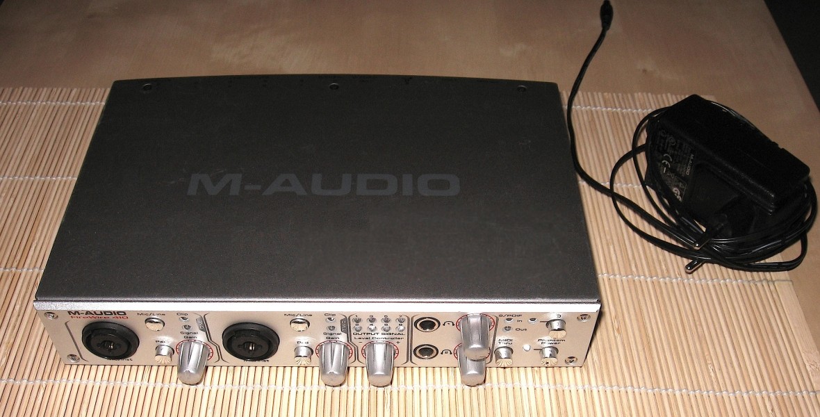 M-Audio Firewire 410 top
