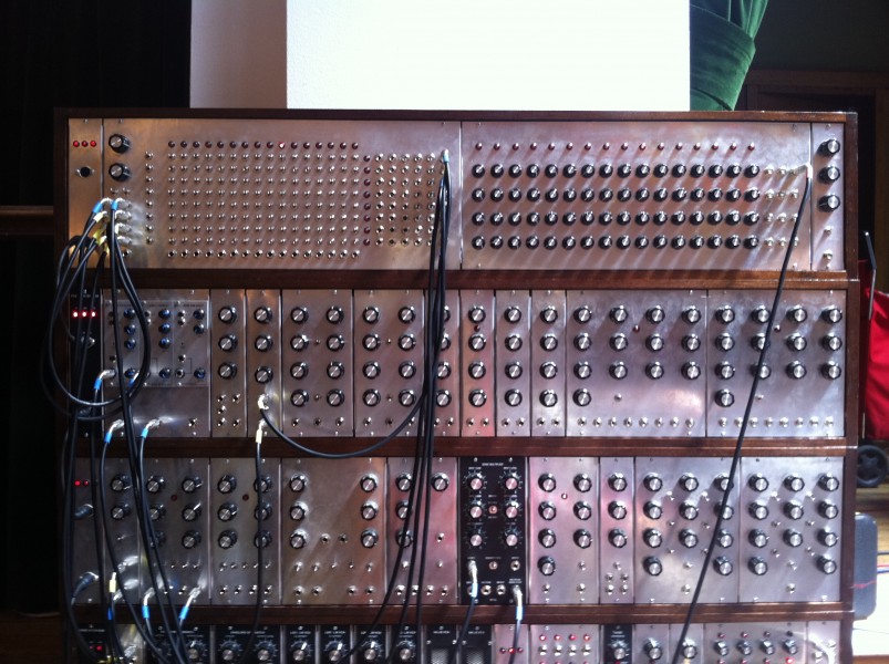 Modular synth 1, Conway Hall, 2011-06-18