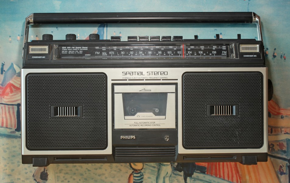 Philips D 8210-00 vintage boombox