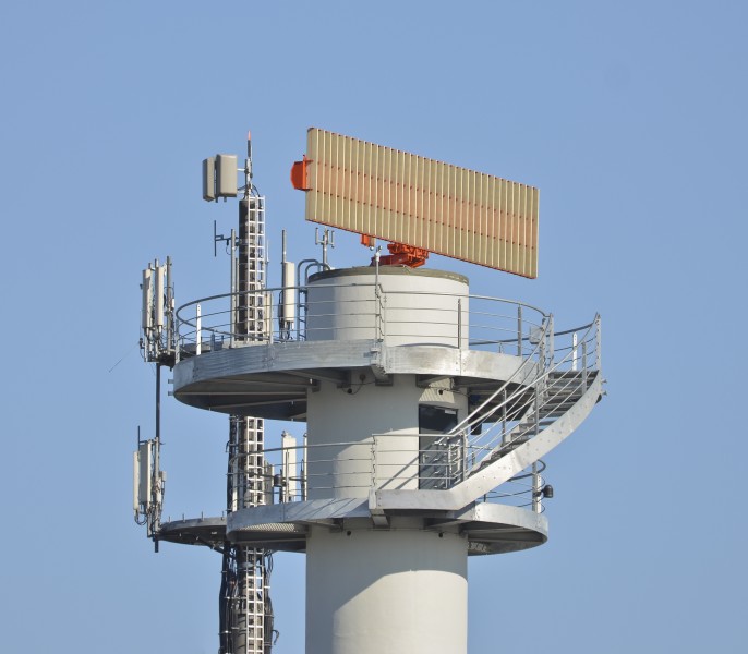 Radar tower Frankfurt Airport - Radarturm Flughafen Frankfurt