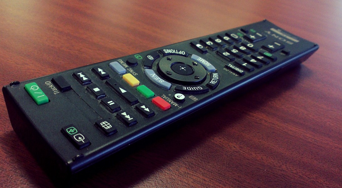 Remote control for tv