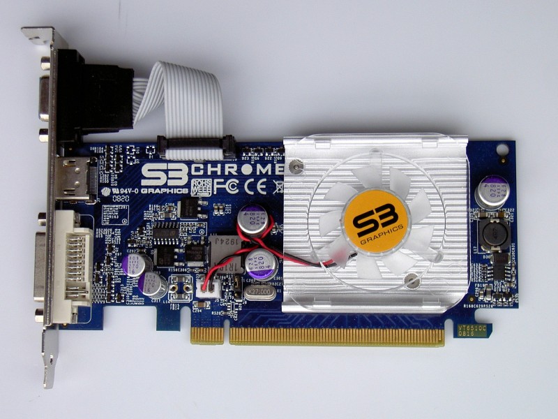 S3Graphics Chrome 440GTX 256MB PCIE1.0