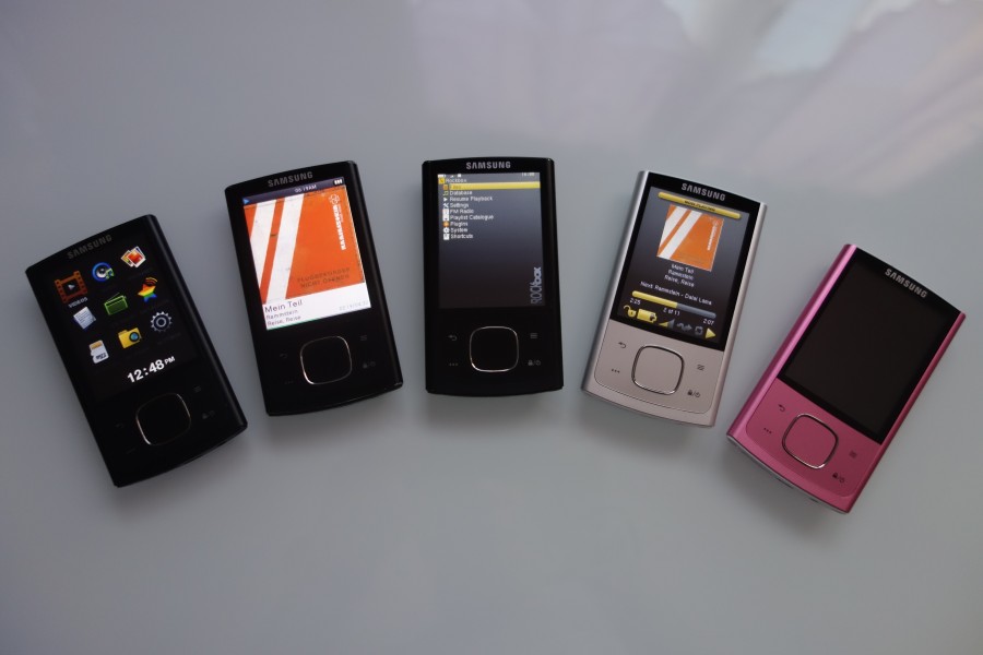 Samsung YP-R0 collection