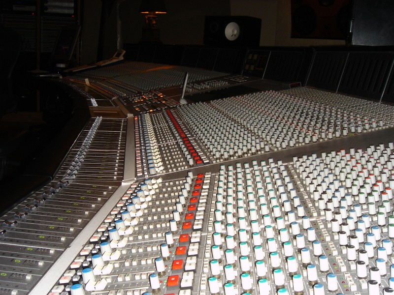 SSL 9000 J 96-ch, right view, Studio 9000, PatchWerk Recording Studios, 2007