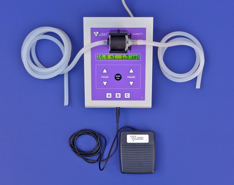 Sterile Media Dispenser with Electromagnetic Pump