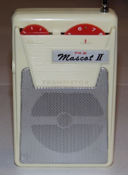 Vintage Mascot II 2-Transistor Radio, Model TR 2, Made in Japan (8445603720)