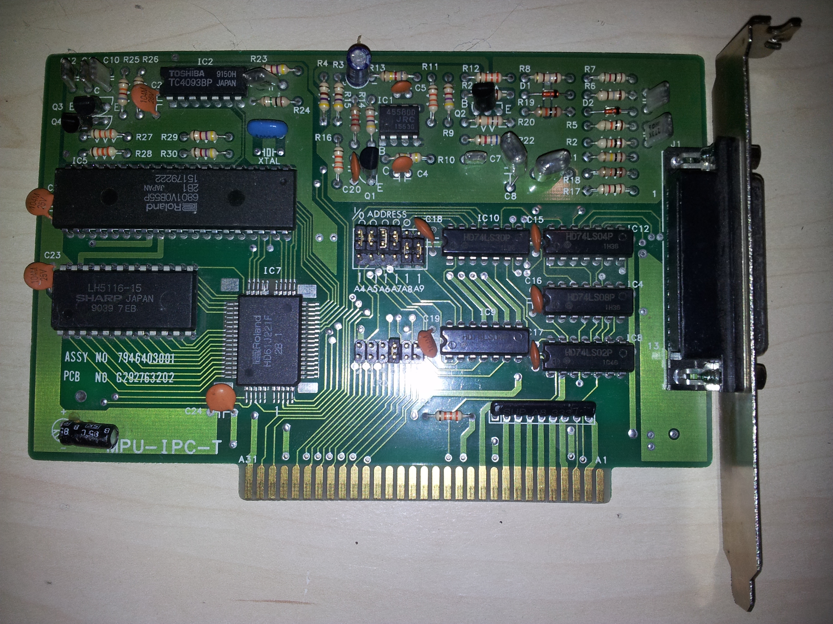 Roland mpu-ipc-t