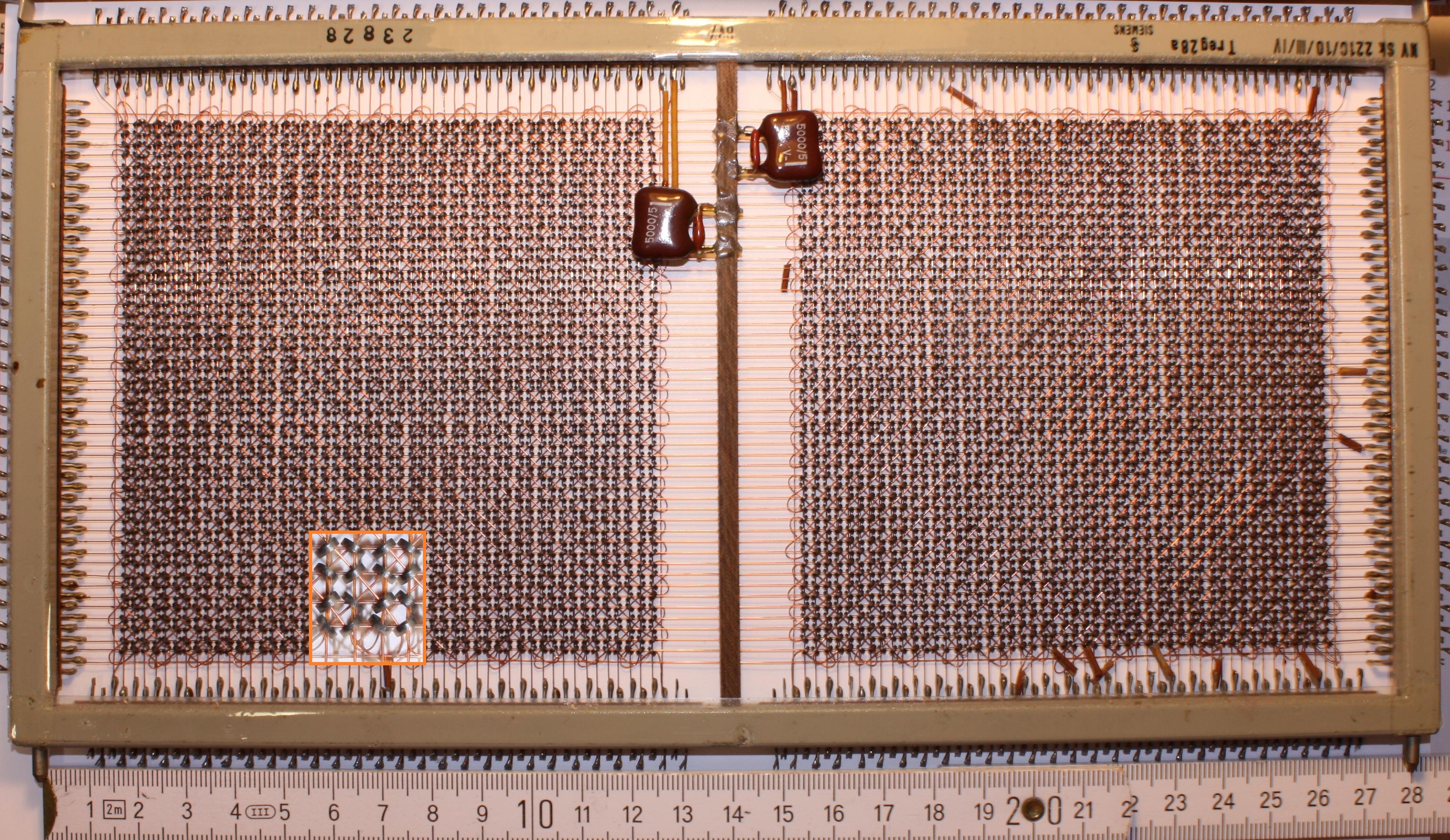 S2002 Kernspeicher Doppelmatrix