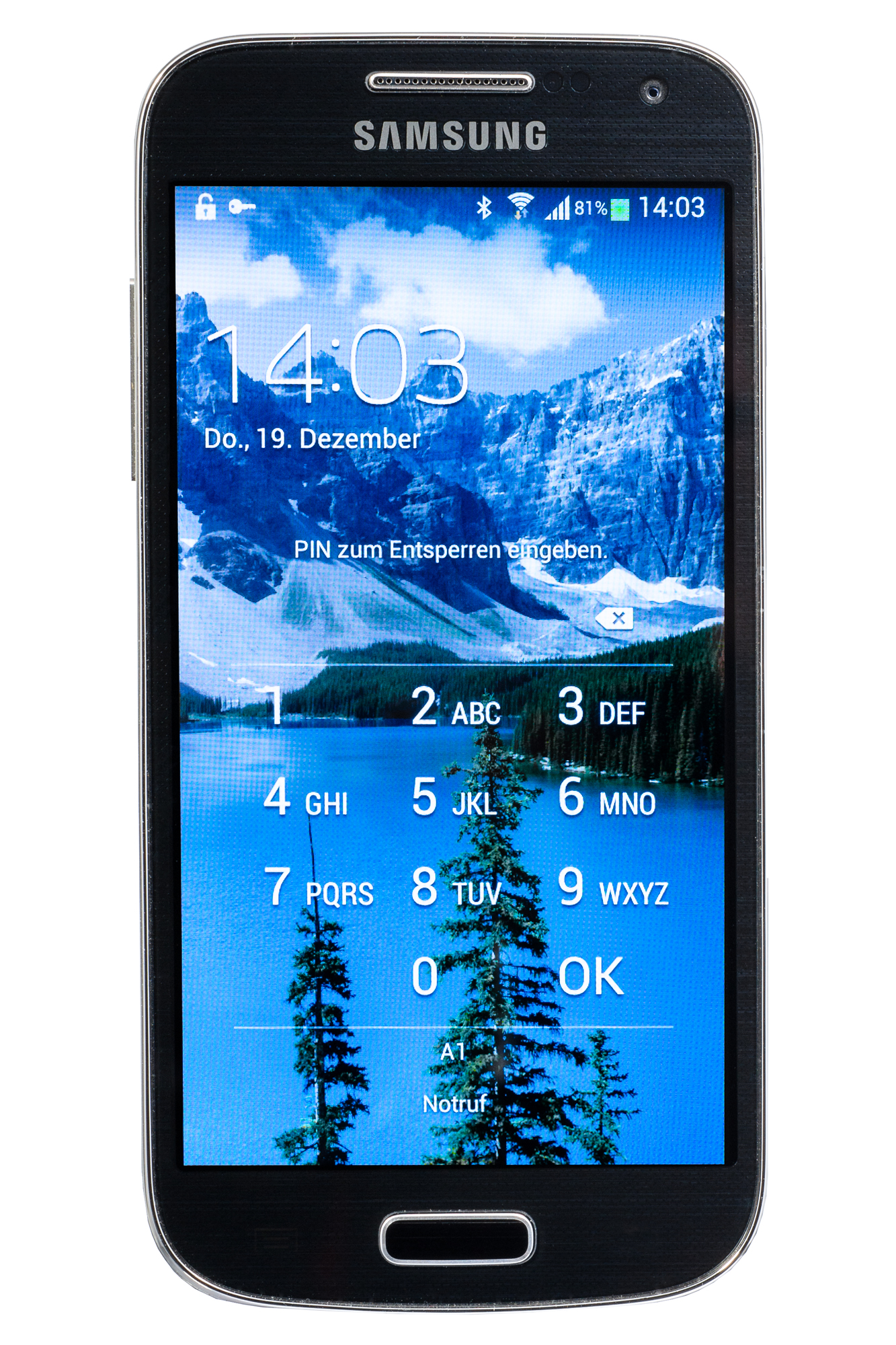 Samsung Galaxy S4 mini Frontside