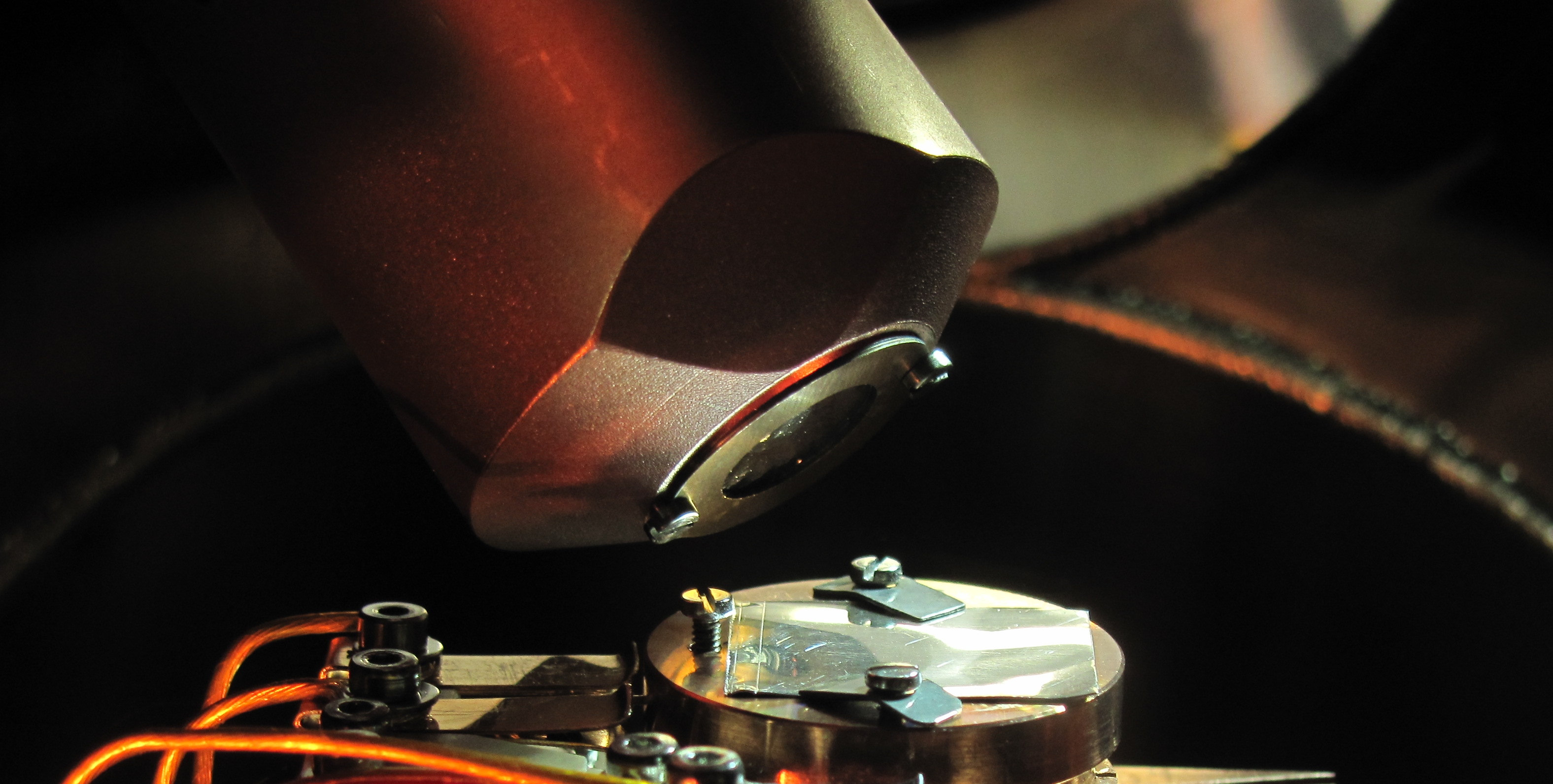 Silver Target in XPS Spectrometer