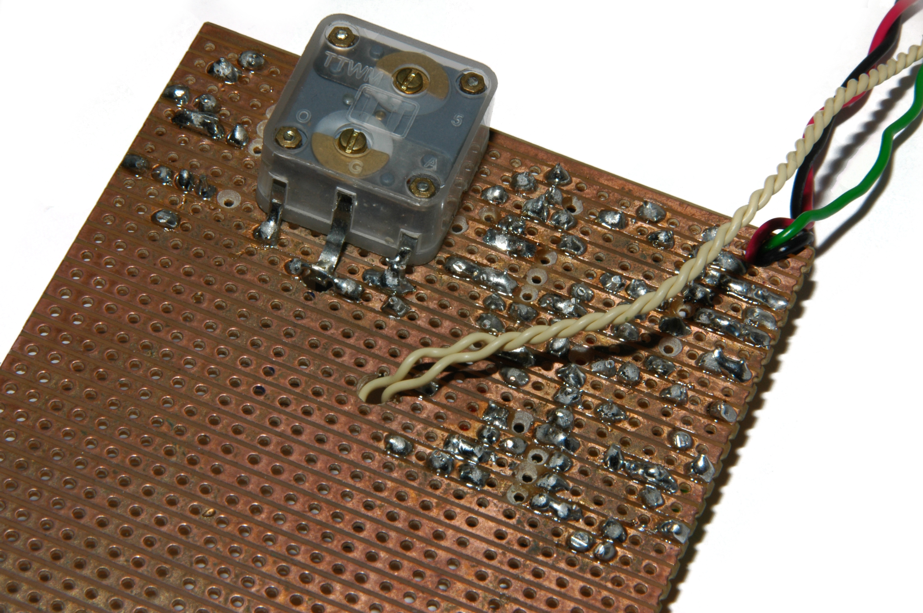 Stripboard AM Receiver Reverse